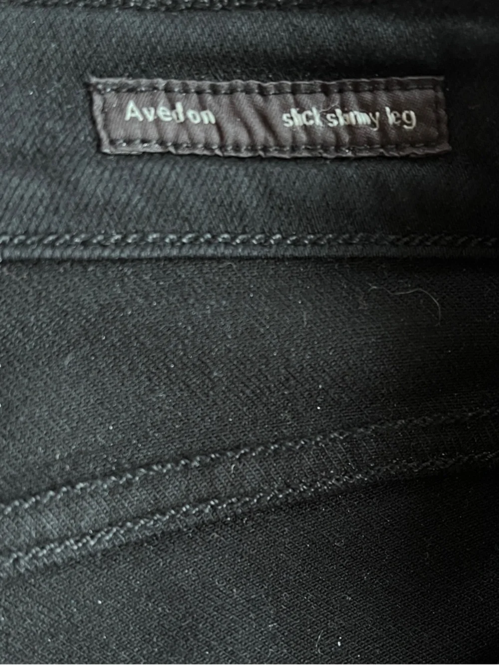 Y2K Citizens Of Humanity Avedon Slick  Women's Skinny Leg Jegging Black Size 29